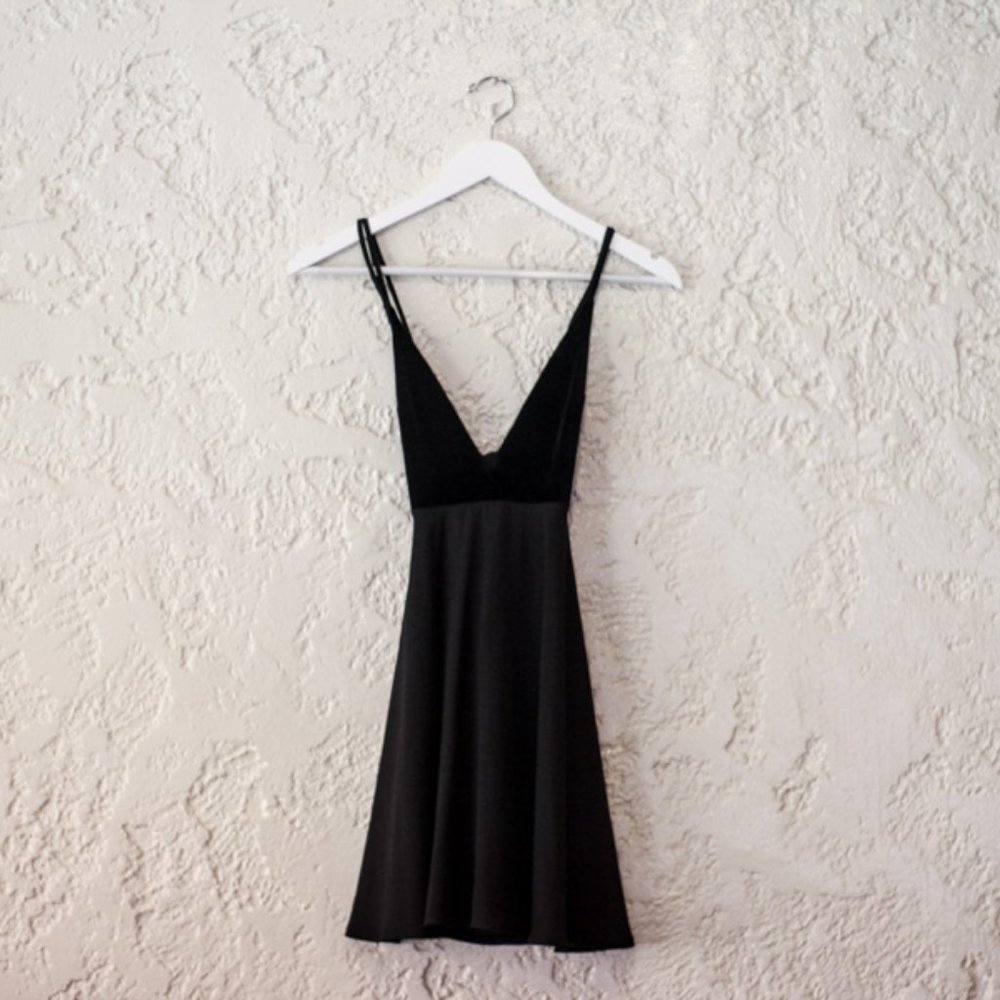 **NEVER WORN** NastyGal Black Ballerina Dress